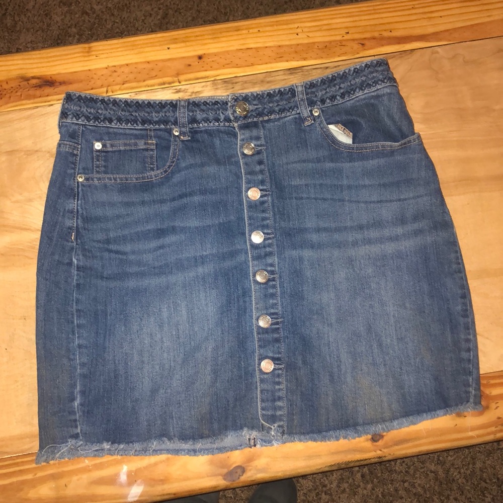 Jean skirt